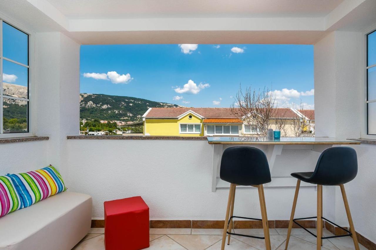 Apartments Villa Anna Baška Exterior foto